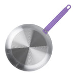 Hygiplas Teflon Platinum Plus anti-aanbak koekenpan 280mm paars handvat