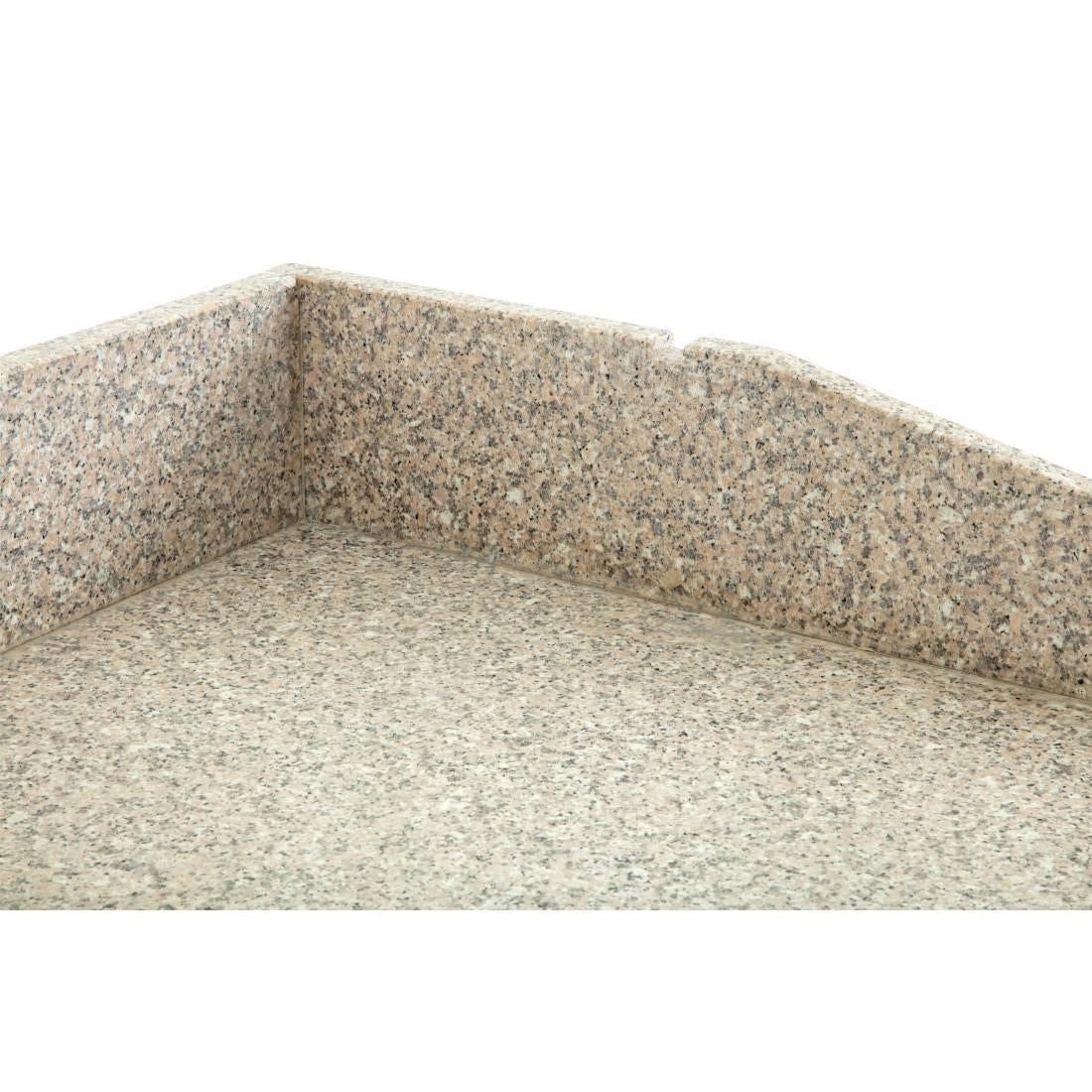 Polar G-serie saladette/pizza koelwerkwerkbank met granieten werkblad 368L