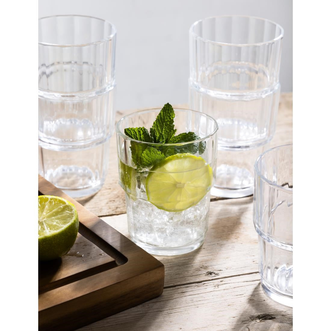 Arcoroc Norvege stapelbare glazen 25cl (6 stuks)