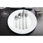 Olympia Whiteware witte borden met brede rand 28cm (6 stuks)