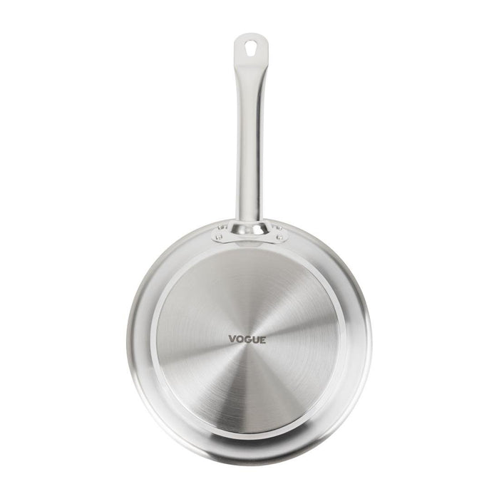 Vogue Platinum Plus anti-aanbak RVS koekenpan 20cm