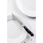 Olympia Premium Geklonken Steakmessen Met Zwarte Abs Handvatten (Set Van 6)