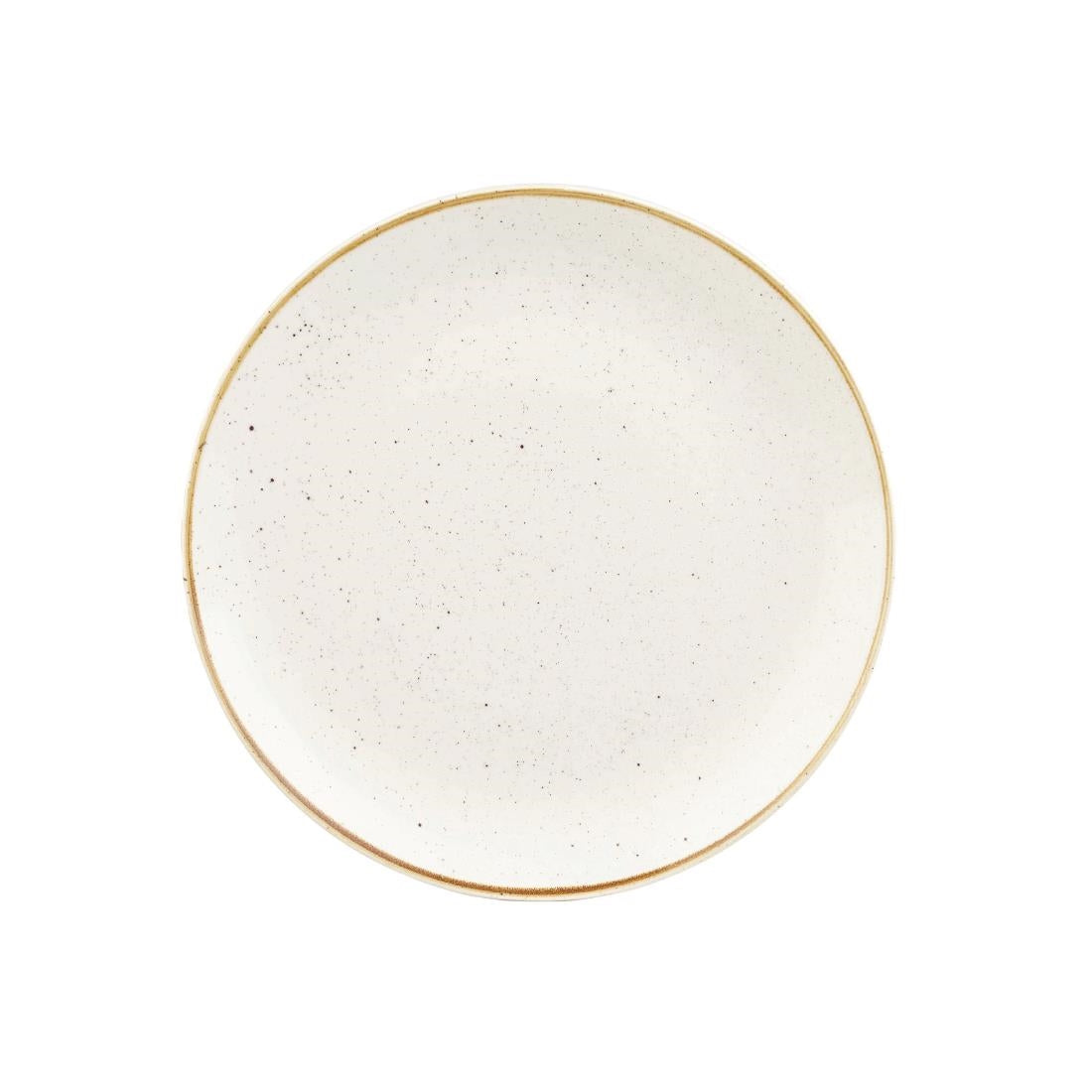 Churchill Stonecast Barley White Coupe Bord (pak van 6)