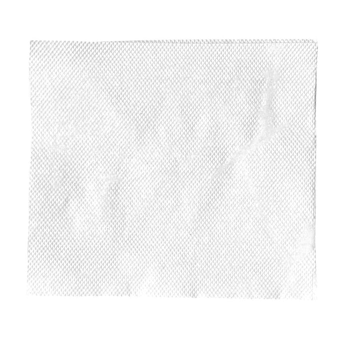 Nisbets Essentials 2-Laags 4-Voudige Witte Lunchservetten (Pak Van 50)