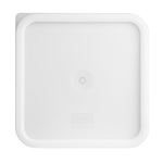 Hygiplas vierkant deksel wit groot