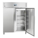 Polar u-serie staande dubbele deur vriezer 1300ltr