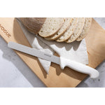 Hygiplas broodmes 20,5cm wit
