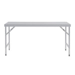 Vogue inklapbare RVS werktafel 180cm
