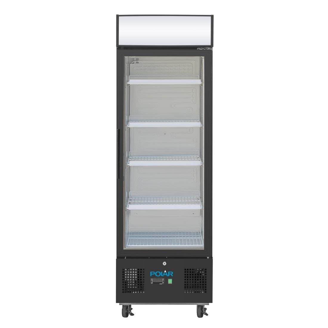 Polar G-Series Rechtopstaande Display Koeling 218Ltr Zwart