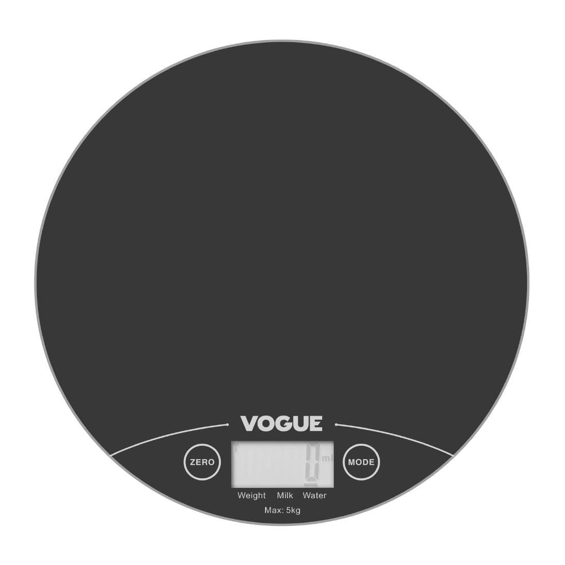 Vogue elektronische ronde weegschaal 5kg