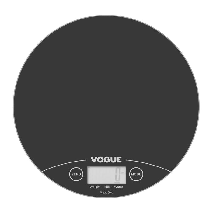 Vogue elektronische ronde weegschaal 5kg