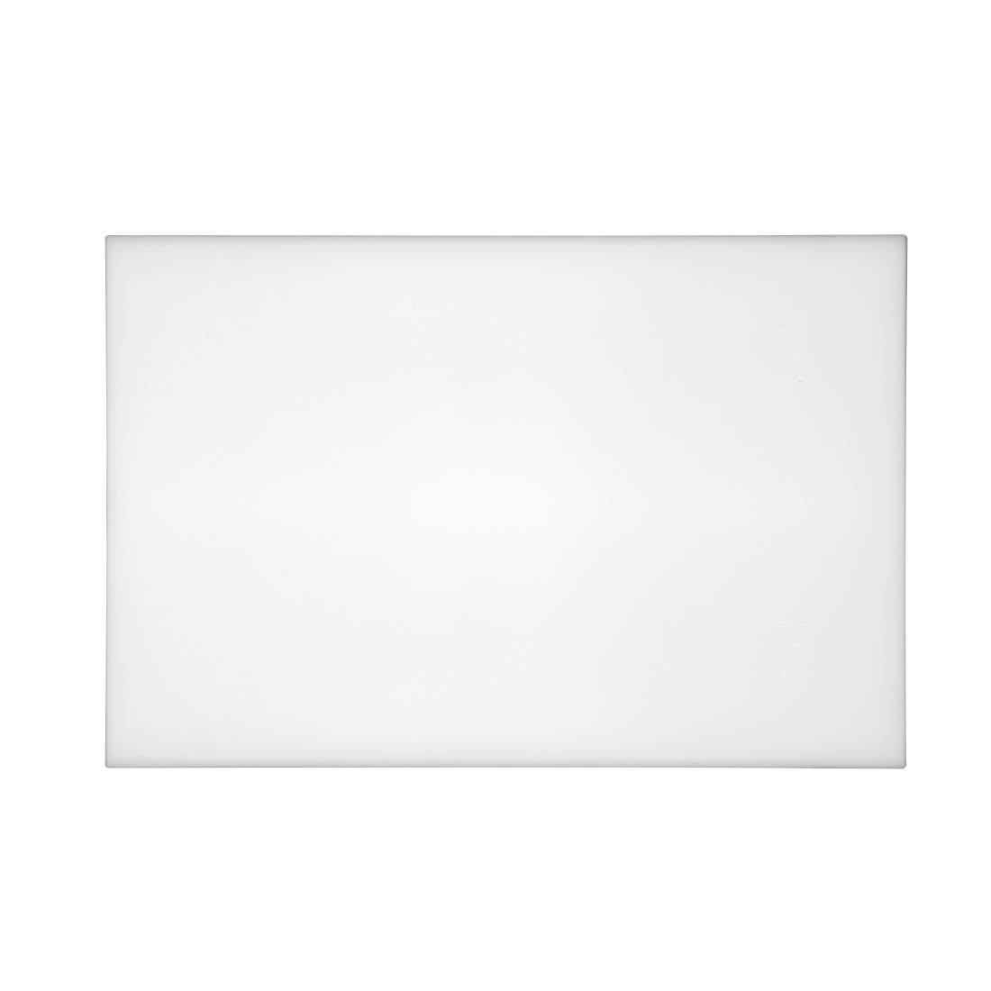 Hygiplas antibacteriële HDPE snijplank wit