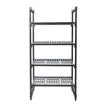 Cambro stelling 183cm hoog 4 planken - 54cm diep - 91,5cm breed