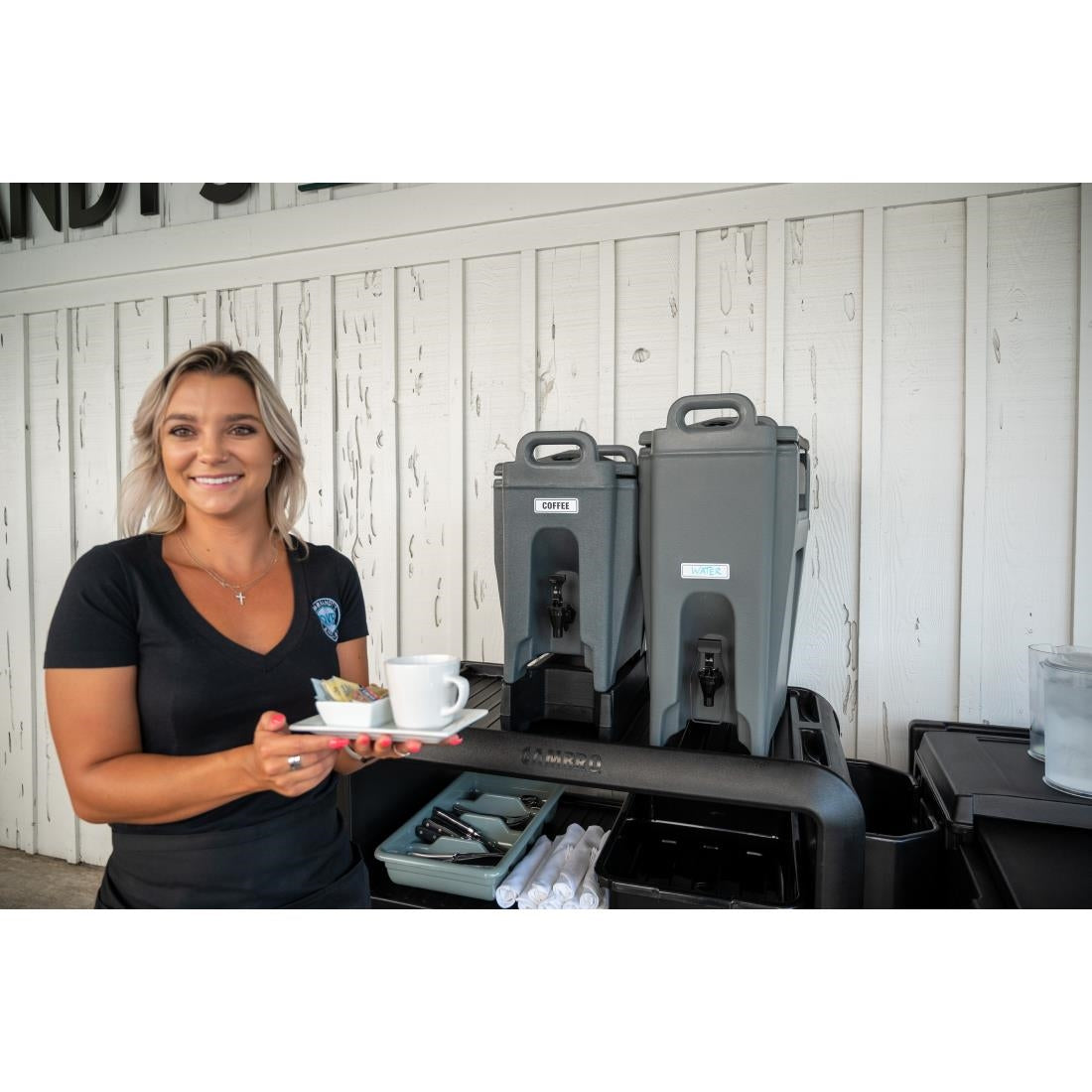 Cambro ultra Camtainer geïsoleerde drankdispenser 19,9L