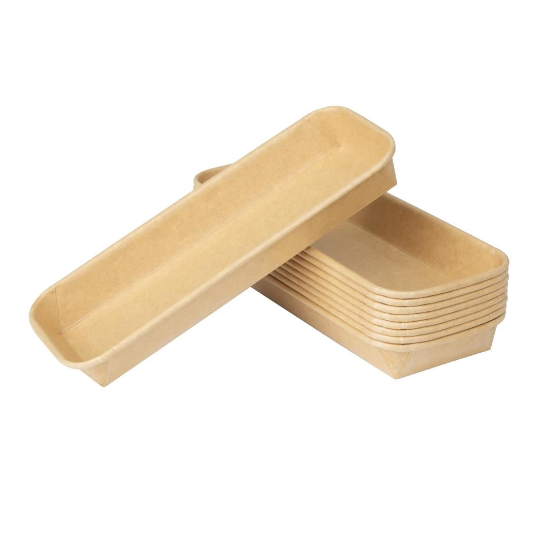 Fiesta Recycleerbare Nr. 2 Sushi Schaaltjes 220x90mm (Pak Van 300)