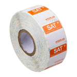 Hygiplas voedseletiketten zaterdag kleurcode oranje (1000 stuks)