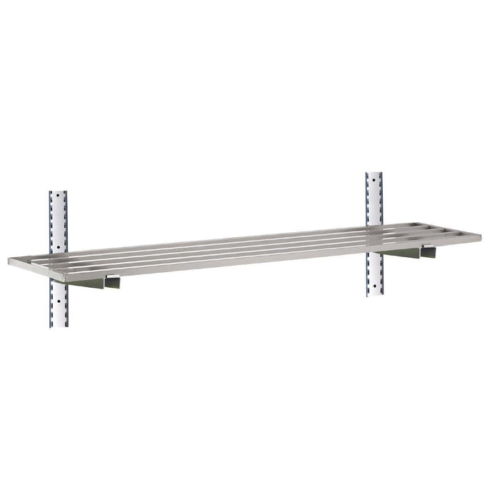 Gastro M RVS wandplank zonder steunen 140x40cm