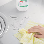 Jantex niet geweven doekjes geel (100 stuks)