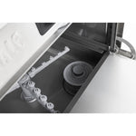 Buffalo Digitale Onderbouw Vaatwasser Met Afvoerpomp 500mm Mand 2.9Kw Enkelvoudige Fase