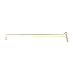 Glasrek messing 61cm