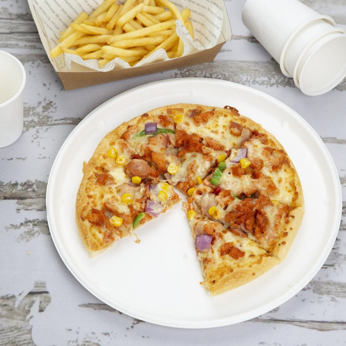 Fiesta Composteerbare Bagasse Ronde Borden 304 mm (50 Stuks)