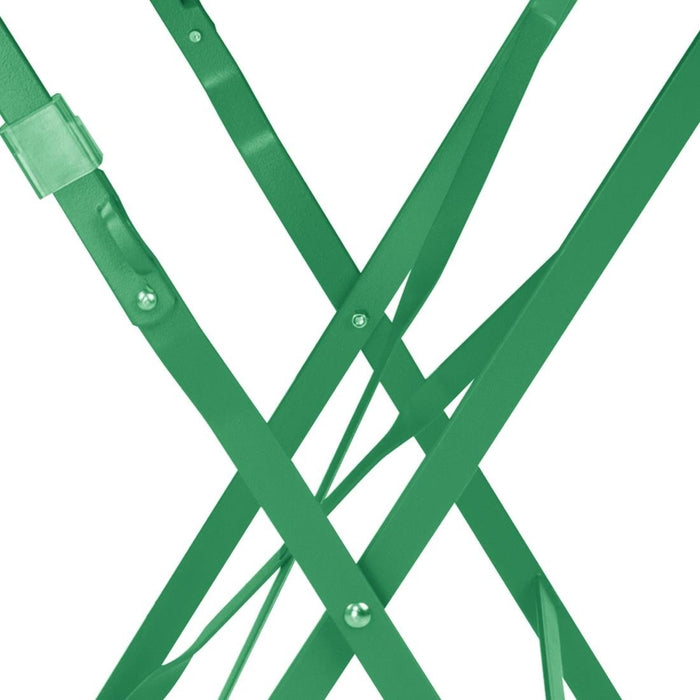 Bolero Perth bosgroene trottoirstijl ronde tafel 600 mm