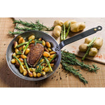 De Buyer Mineral B blauwstalen inductie koekenpan 20cm