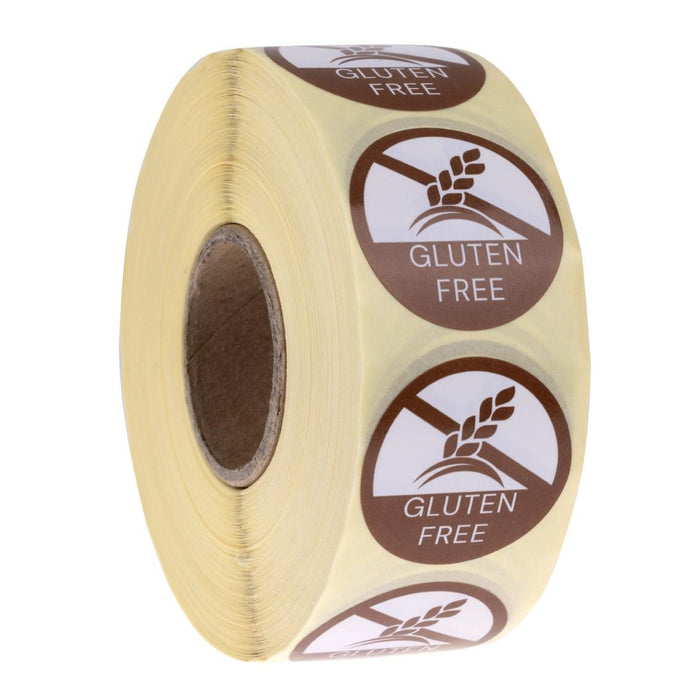Hygiplas glutenvrij voedseletiketten (1000 stuks)