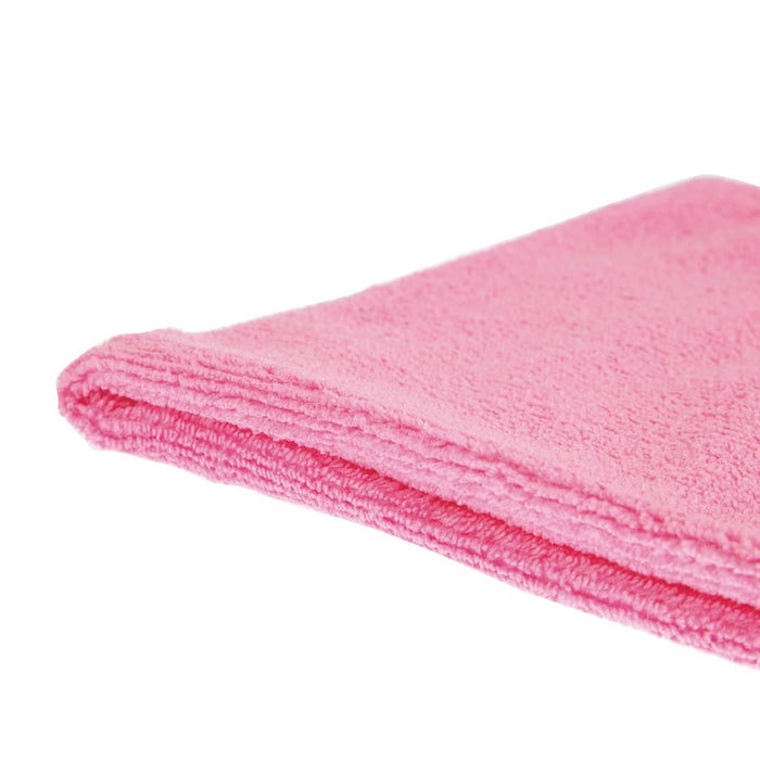 Jantex microvezel doeken 40x40cm roze (5 stuks)