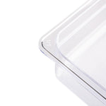 Vogue polycarbonaat 1/1 gastronorm container 65mm helder