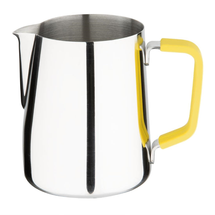 Olympia siliconen handgreep hoes voor 570ml kan geel - voor J317, CM607, HC609