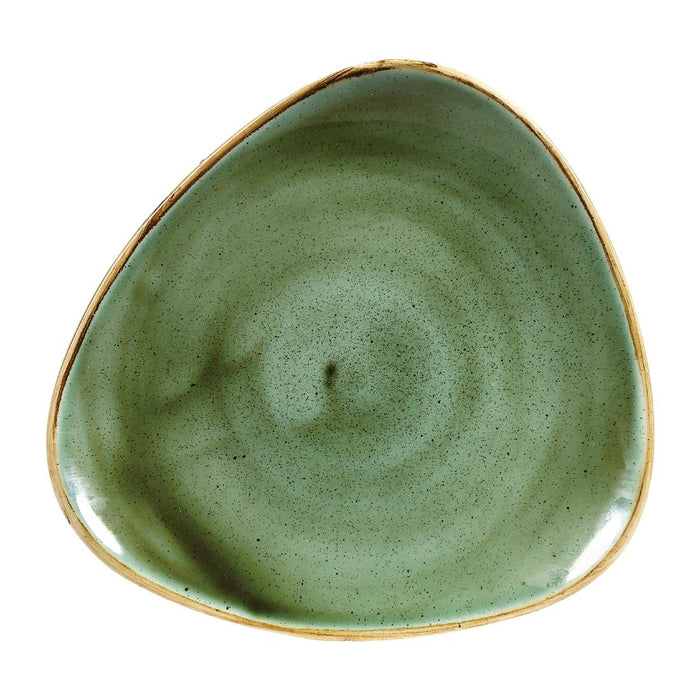 Churchill Stonecast Samphire Green Lotus Bord 22.9cm (pak van 12)