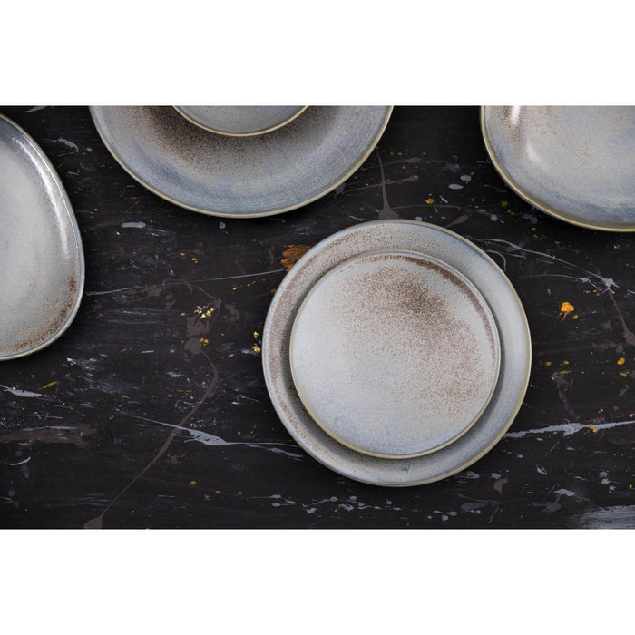 Olympia Ember Blauwe Coupe Borden 180 mm (Pak Van 6)