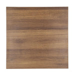 Bolero vierkant tafelblad Rustic Oak 70cm