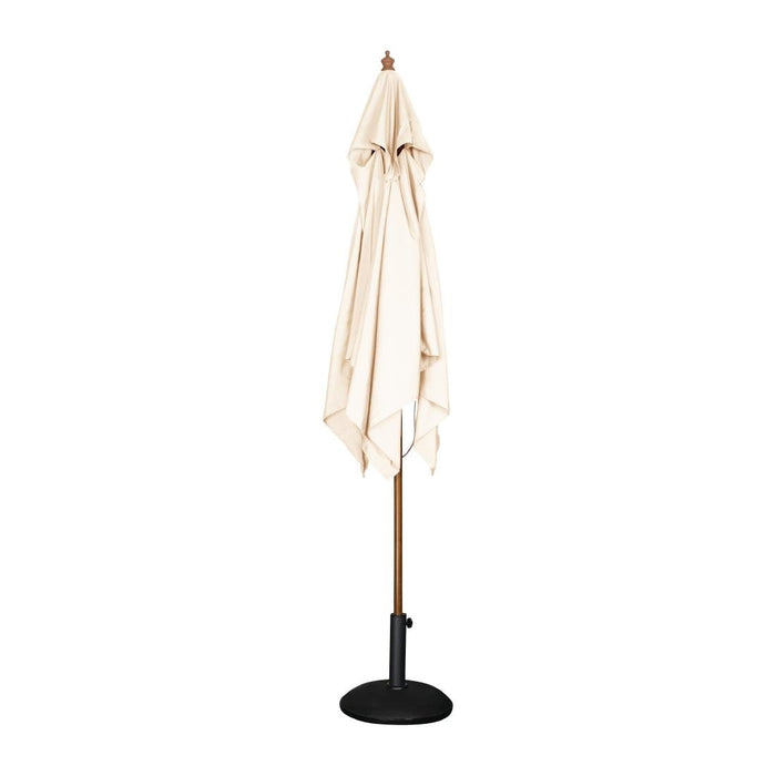 Bolero vierkante parasol crèmekleur 2,5m