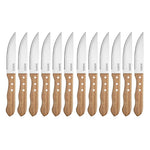 Olympia Jumbo steakmes met houten heft 25cm
