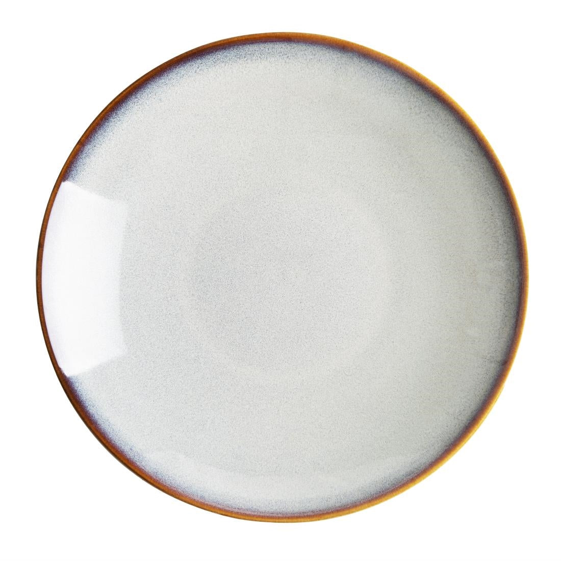 Olympia Drift Grey Plain Coupe Lage Kommen 260 mm (Pak Van 4)