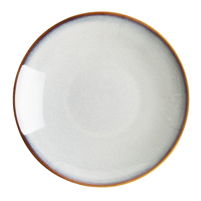 Olympia Drift Grey Plain Coupe Lage Kommen 260 mm (Pak Van 4)