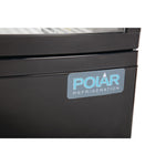 Polar C-Series Energiezuinige Koelkast Met Gebogen Deur Zwart 86Ltr