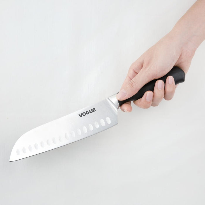 Vogue soft grip santoku mes 18cm