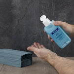 Jantex C-gevouwen handdoeken 1-laags blauw (2850 vellen) (12 stuks)