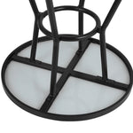 Bolero Marston Ronde Buitentafel Zwart 700mm