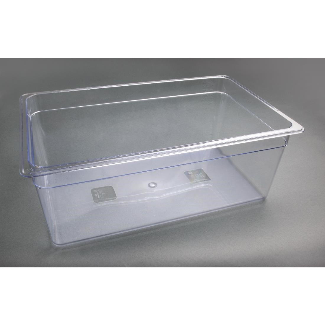 Vogue polycarbonaat 1/1 gastronorm container 200mm transparant