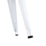 Bolero Bistro Lage Krukken Met Houten Zitkussen Wit (4 Stuks)