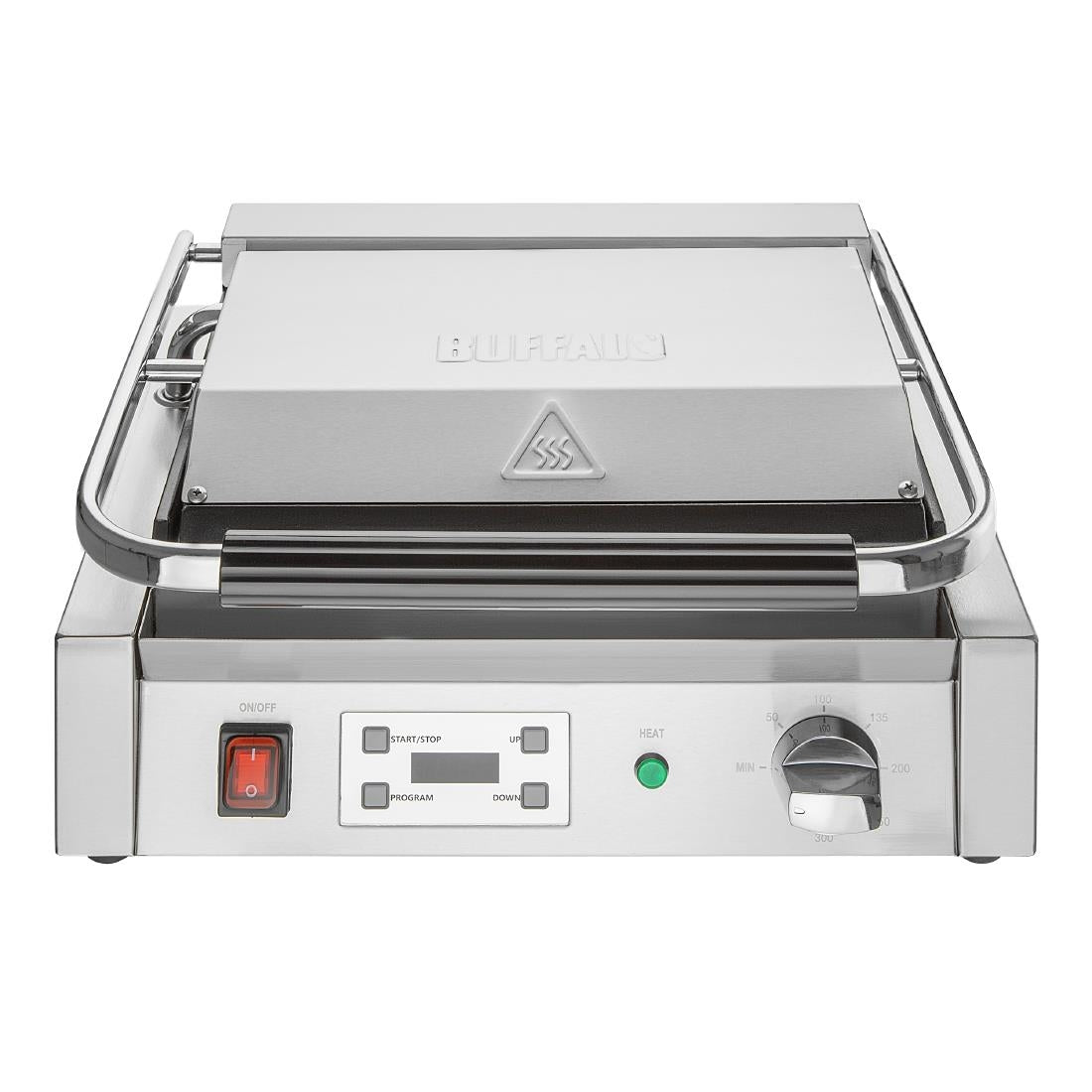 Buffalo Extra Grote Contactgrill Geribbelde Plaat