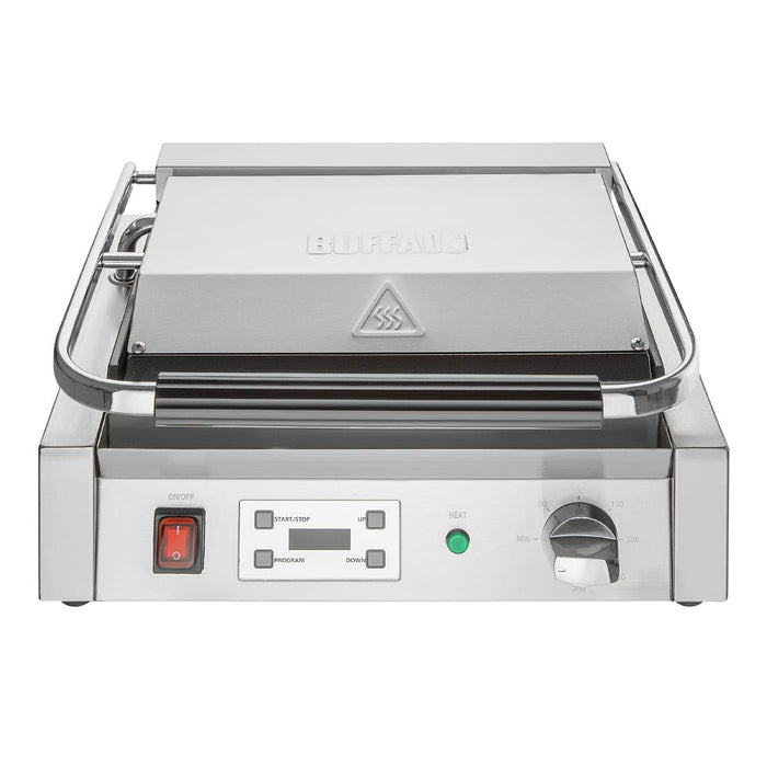 Buffalo Extra Grote Contactgrill Geribbelde Plaat