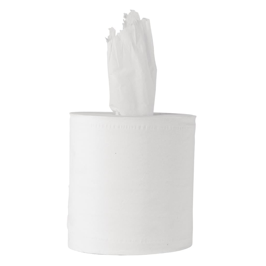 Tork centrefeed handdoekrollen wit (6 stuks)