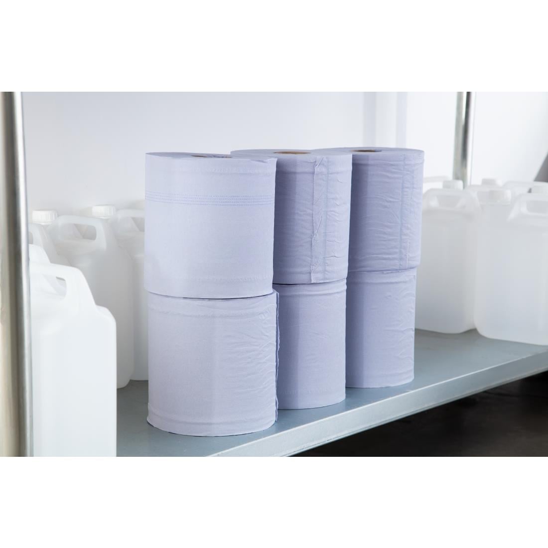 Tork centrefeed handdoekrollen blauw (6 stuks)