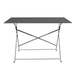 Bolero Pavement Style Klaptafel Zwart 1100mm x 700mm