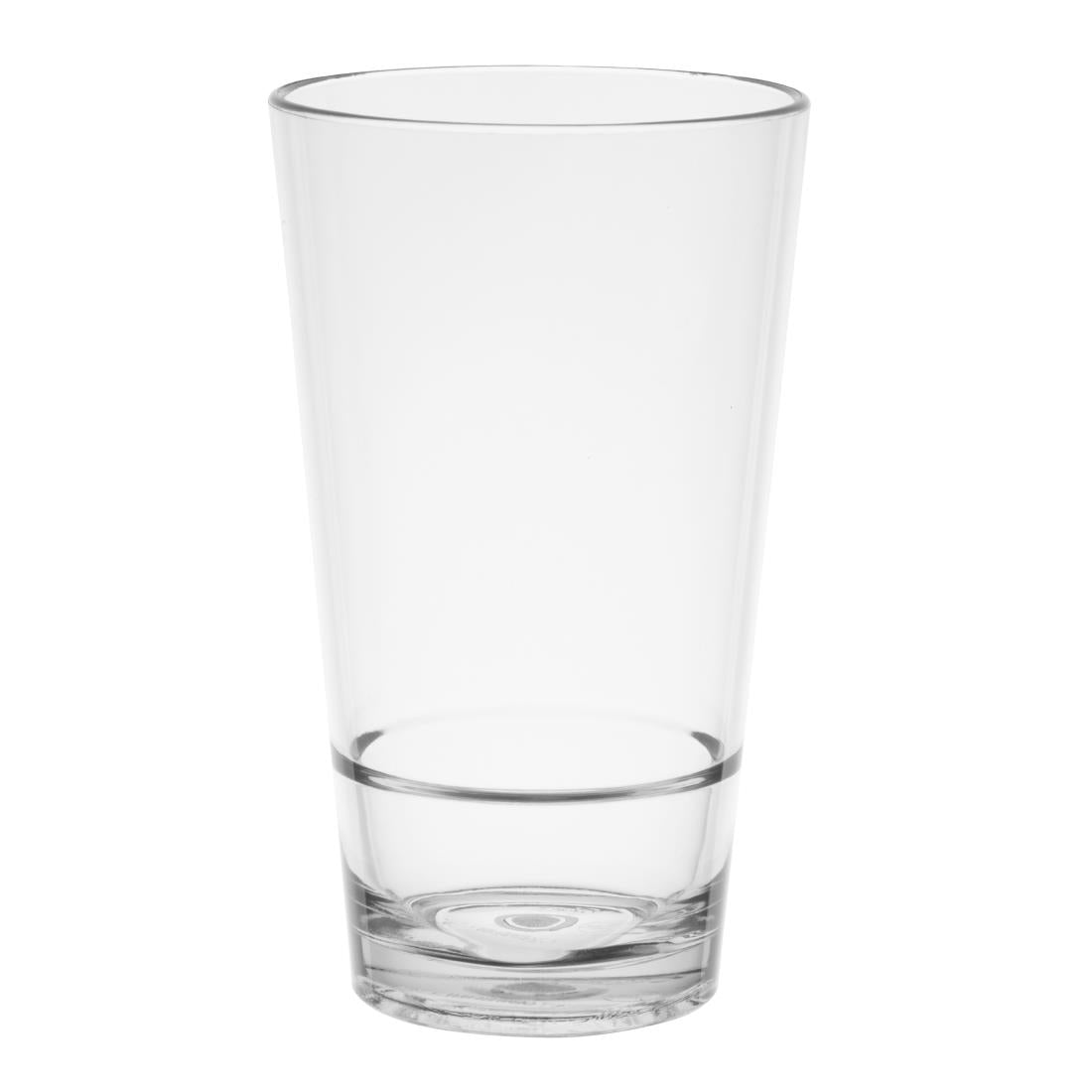 Olympia Kristallon Polycarbonaat Stapelbare Hi-ball Bekers - Helder 420ml (6 Stuks)